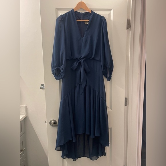 Taylor Dresses & Skirts - Taylor Midnight Blue High-Low Dress